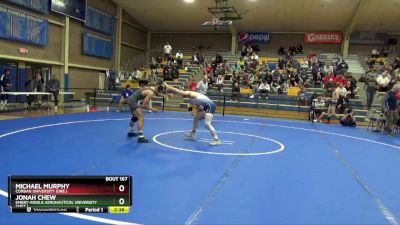 149 lbs Cons. Semi - Jonah Chew, Embry-Riddle Aeronautical University (Ariz.) vs Michael Murphy, Corban University (Ore.)