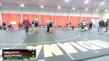 197 lbs 1st Place Match - Derek Blubaugh, Indianapolis vs Nathan Critchfield, Indiana Tech