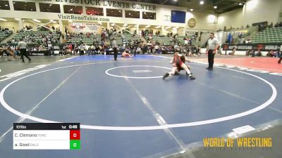 101 lbs Consi Of 32 #2 - Caleb Clemans, FordDynasty Wrestling Club vs Alex Good, Bald Eagle Wrestling