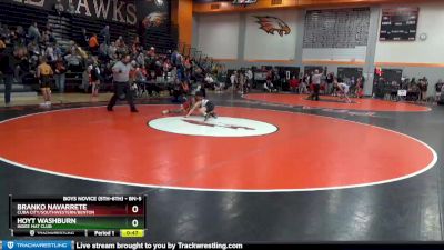 BN-5 lbs Semifinal - Branko Navarrete, Cuba City/Southwestern/Benton vs Hoyt Washburn, Indee Mat Club