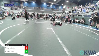 92 lbs Round Of 16 - Parker Ingram, Cleveland Take Down Club vs Kapono Ehsa, Wyandotte Youth Wrestling