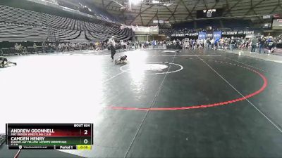 63 lbs Champ. Round 2 - Andrew ODonnell, Mat Demon Wrestling Club vs Camden Henry, Enumclaw Yellow Jackets Wrestling Club