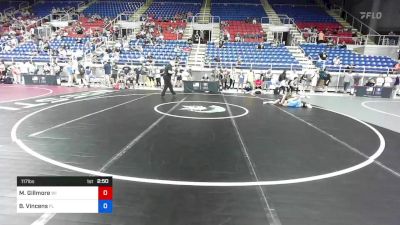 117 lbs Rnd Of 64 - Margaret Gillmore, Wisconsin vs Brittney Vincens, Florida