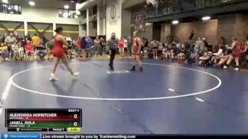 155 lbs Round 2 (6 Team) - Alexendra Hofritcher, Wisconsin vs Janell Avila, Grand View