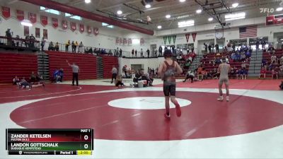 113 lbs Quarterfinal - Zander Ketelsen, Fulton (H.S.) vs Landon Gottschalk, Dubuque Hempstead