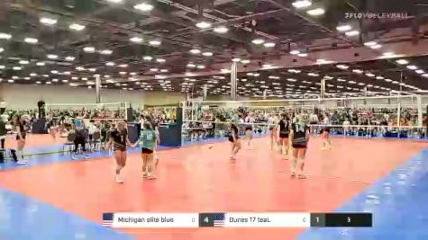 Michigan elite blue vs Dunes 17 teaL - 2022 JVA Summerfest presented by Nike