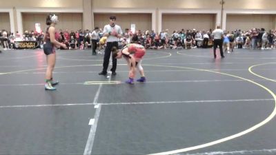 136 lbs Round Of 32 - Isabella Maldonado, Warriors Wr Acd vs Kayla Ganac, Legacy WC