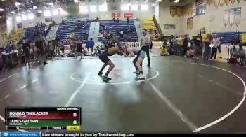 132 lbs Quarterfinals (8 Team) - James Gadson, Hernando vs Ronald Theilacker, Palm Bay