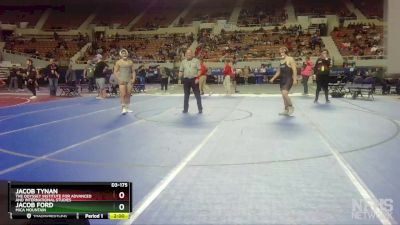 D3-175 lbs Champ. Round 1 - Jacob Tynan, The Odyssey Institute For Advanced And International Studies vs Jacob Ford, Mica Mountain