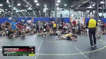 150 lbs Round 1 (6 Team) - Caden Harvey, Steel Valley vs Logan Reynolds, Elite Athletic Club DZ