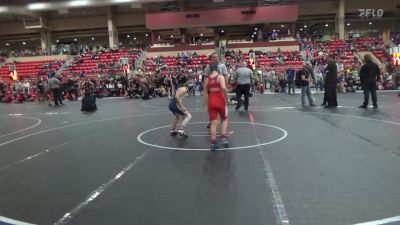 90 lbs Cons. Semi - Brantley Carey, TEAM NORTH STARS vs Joey Garman, MWC Wrestling Academy