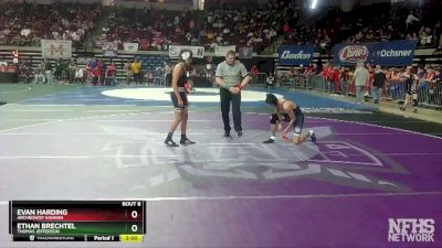 D 3 126 lbs Champ. Round 1 - Ethan Brechtel, Thomas Jefferson vs Evan Harding, Archbishop Hannan