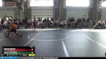100 lbs Round 2 (4 Team) - Seach Hibler, Mat Assassins vs Isisah Womack, Germantown Wrestling