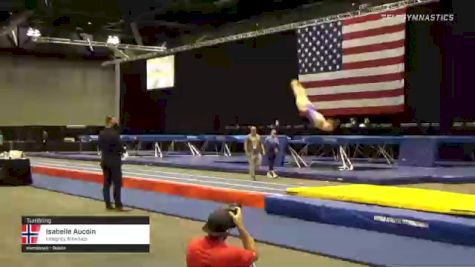 Isabelle Aucoin - Tumbling, Integrity Athletics - 2021 USA Gymnastics Championships