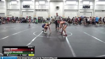 113 lbs Round 5 (10 Team) - Caiden Herbert, Gladiators vs Redmond Williamson, Tar River