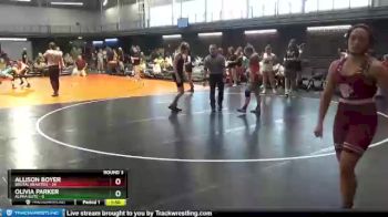 130 lbs Round 3 (6 Team) - Olivia Parker, Alpha Elite vs Allison Boyer, Brutal Beauties