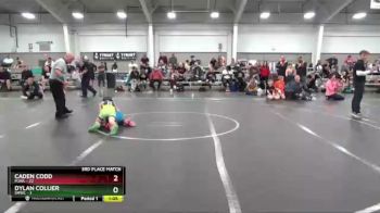 72 lbs Placement (4 Team) - Caden Codd, MJWL vs Dylan Collier, SMWC
