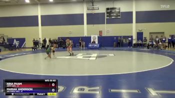 WFS 50 KG Finals (2 Team) - Nina Pham, Army WFS vs Mariah Anderson, Air Force WFS