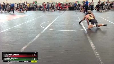 92 lbs Round 1 (4 Team) - Zachary Sandy, Jacket WC vs Amari Jenkins, Rambler WC