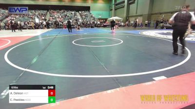 101 lbs Consi Of 16 #1 - Angel Deleon, Victory Wrestling Club,wa vs Carson Peebles, Upper Valley Aces