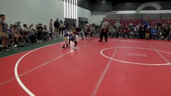 55 lbs Placement Matches (8 Team) - Mayson McDonald, West Virginia vs Brooks Poupard, Dundee Wrestling (MI)