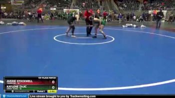 145 lbs Finals (8 Team) - Averie Stockwell, Thurston vs Kaylene Zajic, Sweet Home