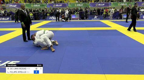 RICARDO DE LIMA ROSAS vs LUIZ FELIPE APOLLO 2024 Brasileiro Jiu-Jitsu IBJJF