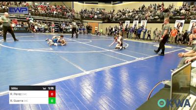 58 lbs Round Of 16 - Ralph Perez, Cowboy Wrestling Club vs Rydin Guerra, OKC Saints Wrestling