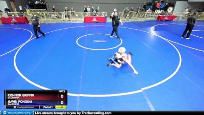 94 lbs Semifinal - Connor Griffin, California vs Gavin Pongsai, California