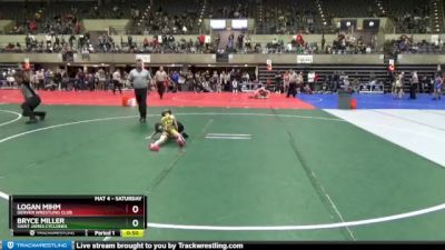 50 lbs Round 2 - Bryce Miller, Saint James Cyclones vs Logan Mihm, Denver Wrestling Club