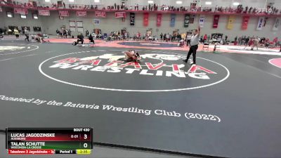 149 lbs Cons. Round 4 - Talan Schutte, Wisconsin-La Crosse vs Lucas Jagodzinske, Augsburg