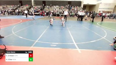 58-M lbs Consolation - Christian Crespo, Cordoba Trained vs Harry Etter, RedNose Wrestling School