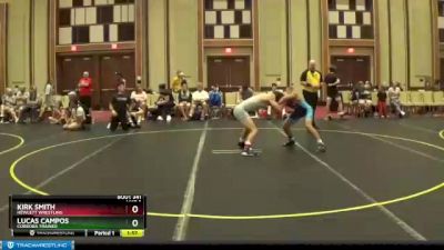 130 lbs Semifinal - Kirk Smith, Hewlett Wrestling vs Lucas Campos, Cordoba Trained