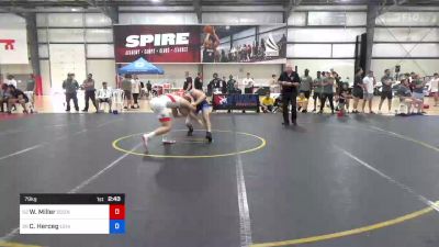 79 kg Consi Of 32 #2 - Will Miller, Boone RTC vs Connor Herceg, Lehigh Valley Wrestling Club