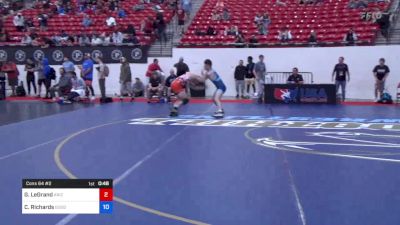 65 kg Cons 64 #2 - Gunnar LeGrand, Arizona vs Carsen Richards, Goodrich Wrestling Club