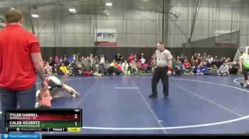 140 lbs Round 5 (6 Team) - Tyler Harrill, Nebraska Black vs Caleb Heuertz, South Dakota Blizzard
