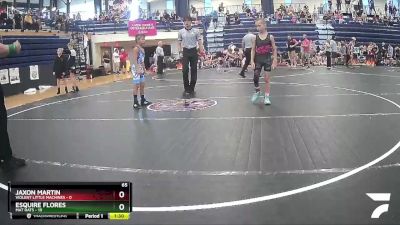 65 lbs Round 2 (6 Team) - Esquire Flores, Mat Rats vs Jaxon Martin, Violent Little Machines