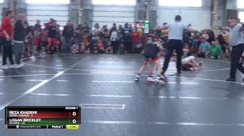 68 lbs Round 1 (6 Team) - Logan Brickley, Olympia vs Reza Khademi, Daniel Cormier