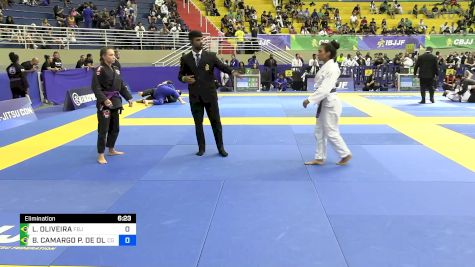 LAUREN OLIVEIRA vs BRENDA CAMARGO P. DE OLIVEIRA 2024 Brasileiro Jiu-Jitsu IBJJF