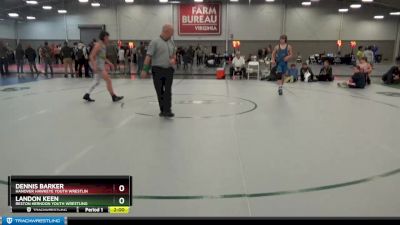 130 lbs 5th Place Match - Landon Keen, Reston Herndon Youth Wrestling vs Dennis Barker, Hanover Hawkeye Youth Wrestlin