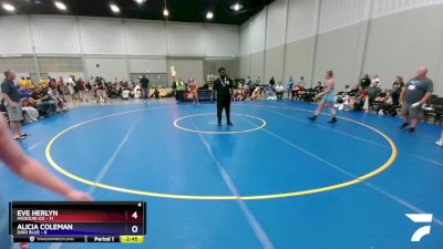 144 lbs Placement Matches (8 Team) - Amitria McNack, Missouri Ice vs Addison Lyon, Ohio Blue