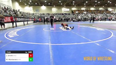 73 lbs Final - Julian Smith, Spazz Wrestling vs Mateo Montanaro, Hamma Shack