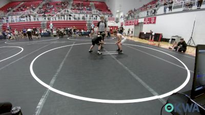 90 lbs Rr Rnd 1 - Brantley Hamilton, Cushing vs Brantley Starks, Tecumseh Takedown Club