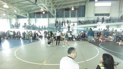 109 lbs Consi Of 4 - Makayla Weldon, Yucca Valley Wrestling vs Allyson Brunolli, Threshold WC