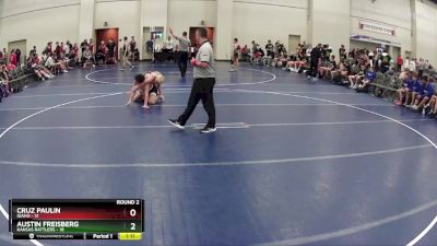 160 lbs Round 2 (6 Team) - Cruz Paulin, Idaho vs Austin Freisberg, Kansas Rattlers