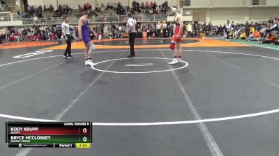 197 lbs Cons. Round 5 - Bryce McCloskey, Mount Union vs Kody Krupp, Olivet