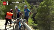 Alejandro Valverde Crashes On Descent Of Stage 7 - 2021 Vuelta a España