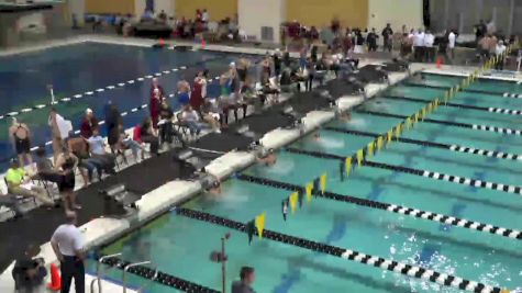 Purdue Invite, Women 100 Back C Final