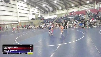 125 lbs Round 1 (6 Team) - Payton Diamond, Hawaii 2 vs Shelby Prather, Colorado