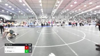 120 lbs Round Of 32 - Toby Billerman, Indiana Outlaws Black vs Xavier Ortega, Triumph Elite